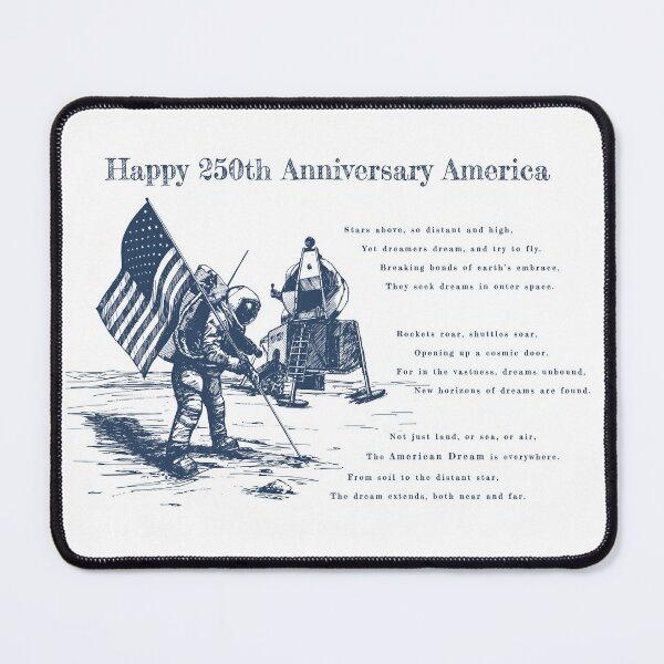 Item preview, The American Dream to Stars Above, Happy 250th Anniversary America designed and sold by Made 4 U Studio.