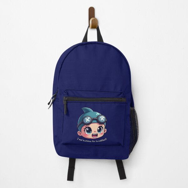 Item preview, I Eat Bubbles for Breakfast | Cute Baby Shark Boy Swimmer designed and sold by Powered By Chlorine.