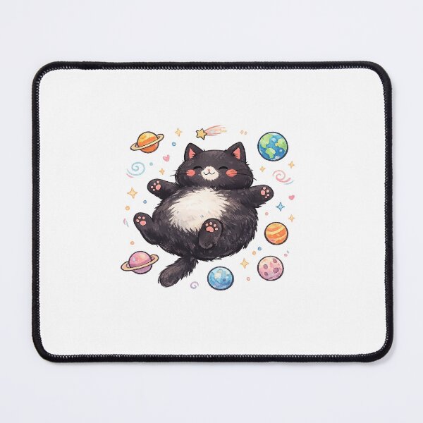 Item preview, Cute cat - Kawaii style art - Space cat designed and sold by t-patterns.