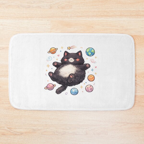 Item preview, Cute cat - Kawaii style art - Space cat designed and sold by t-patterns.