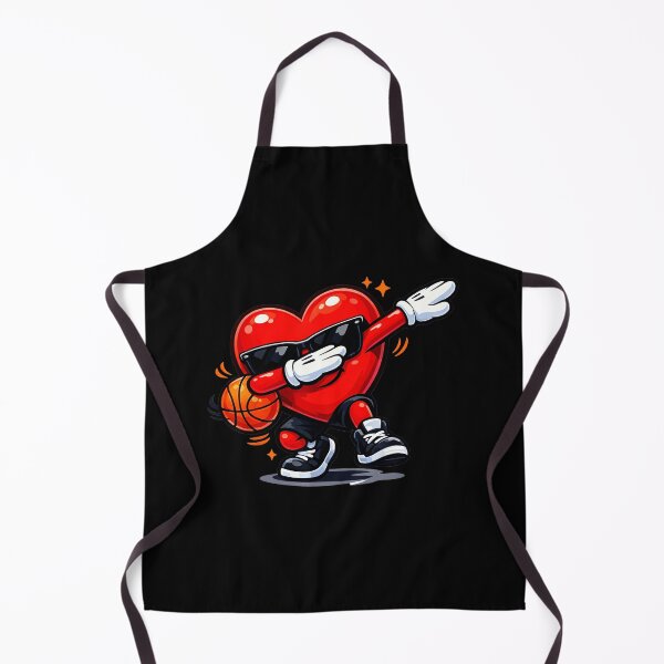 Item preview, Funny Dabbing Heart Basketball Valentine Cartoon Sports designed and sold by allistermariam.