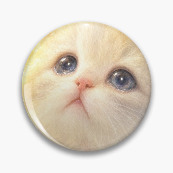 Item preview, Pure Soul Kitten - Golden Sunshine Watercolor Art designed and sold by Fluffy Cherish World.