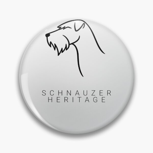 Item preview, Minimalist Schnauzer Heritage Dog Line Art designed and sold by tineldesign.
