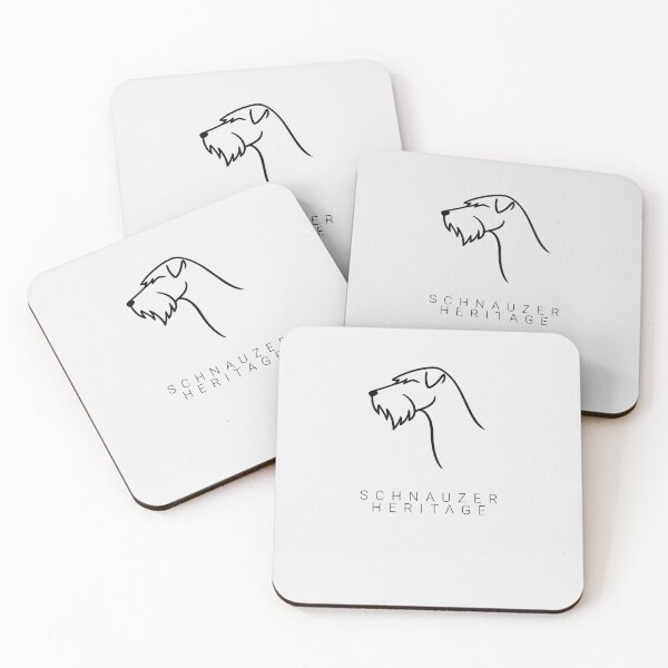 Item preview, Minimalist Schnauzer Heritage Dog Line Art designed and sold by tineldesign.