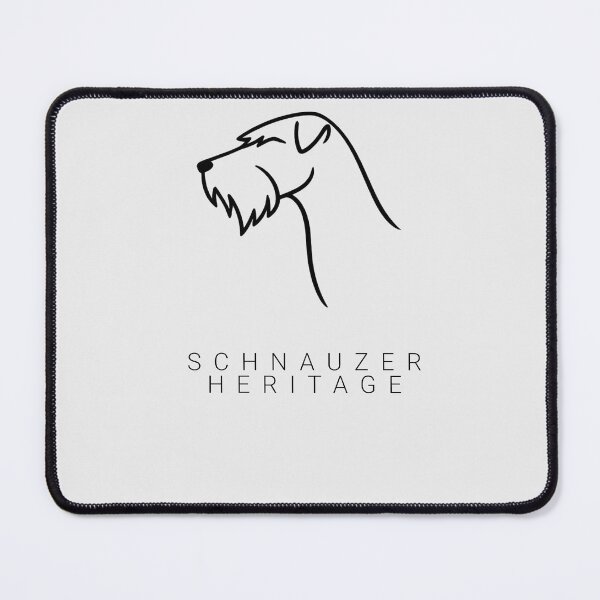 Item preview, Minimalist Schnauzer Heritage Dog Line Art designed and sold by tineldesign.