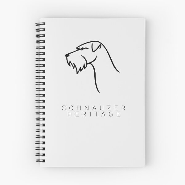 Item preview, Minimalist Schnauzer Heritage Dog Line Art designed and sold by tineldesign.