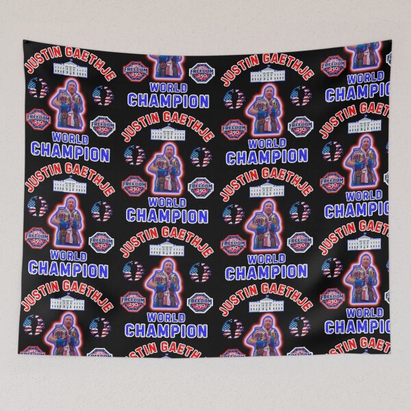 Item preview, Justin Gaethje World Champion designed and sold by WoodburyLake.