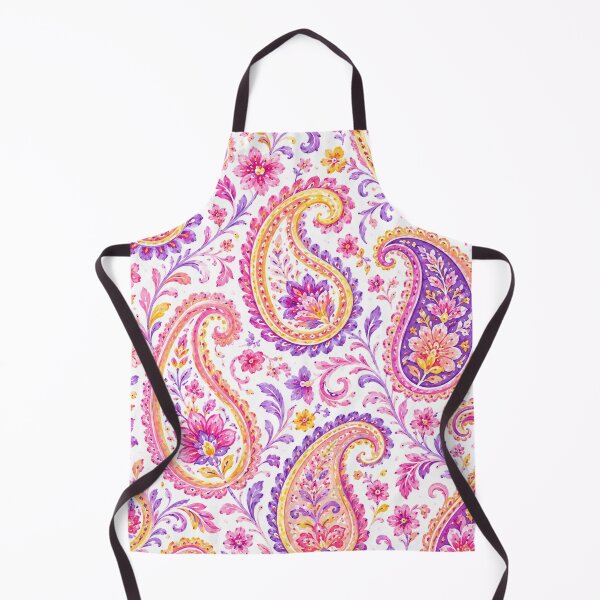Item preview, Pink and purple paisley designed and sold by Roxburylane.