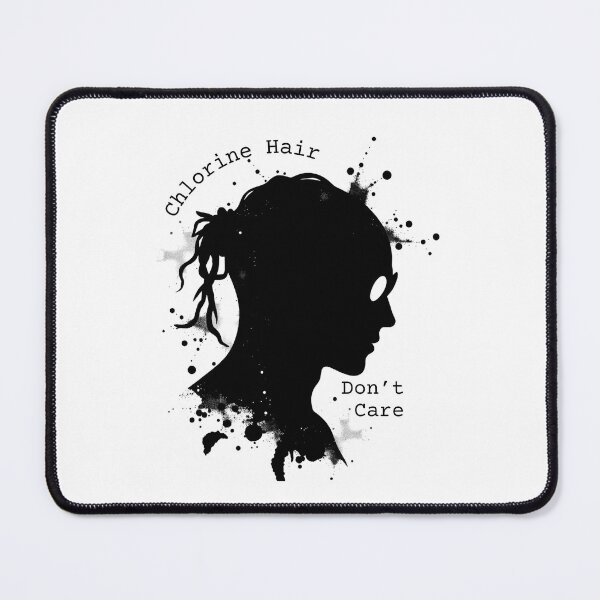 Item preview, Chlorine Hair Don’t Care | Competitive Swimmer Grunge Art designed and sold by Powered By Chlorine.