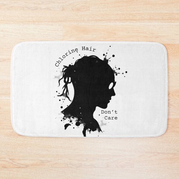 Item preview, Chlorine Hair Don’t Care | Competitive Swimmer Grunge Art designed and sold by Powered By Chlorine.
