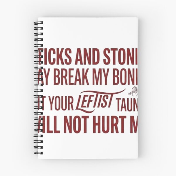 Item preview, Leftist Taunts - Sticks and Stones designed and sold by Kirrindy Designs.