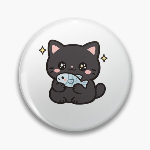 Item preview, Cute cat - Kawaii style art designed and sold by t-patterns.