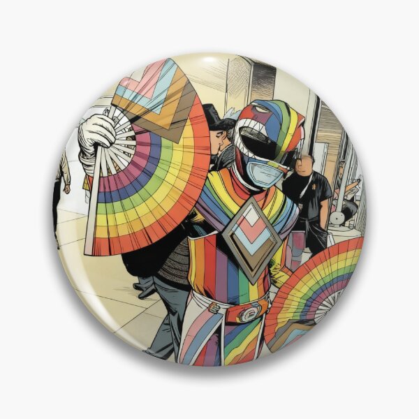 Item preview, Pride Power Ranger designed and sold by Amen For Anthony.