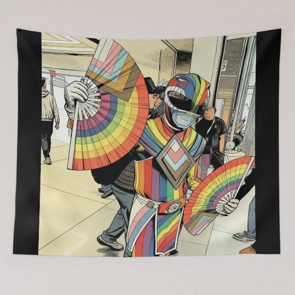 Item preview, Pride Power Ranger designed and sold by Amen For Anthony.