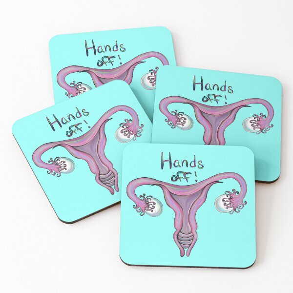 Item preview, Hands Off! | Reproductive Rights & Bodily Autonomy Art designed and sold by ArtflyStudio.