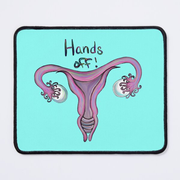 Item preview, Hands Off! | Reproductive Rights & Bodily Autonomy Art designed and sold by ArtflyStudio.