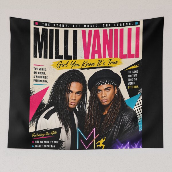Item preview, The iconic pop duo Milli Vanilli designed and sold by sterleyc90.