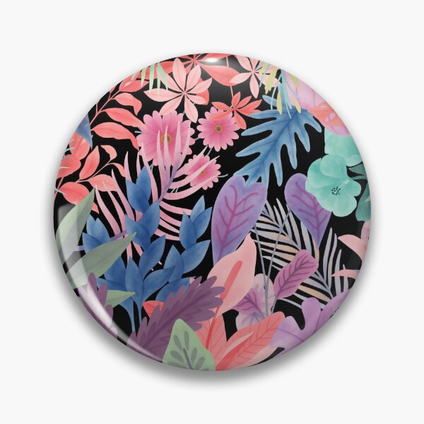 Item preview, Vibrant Tropical Floral Medley Seamless Pattern designed and sold by shaescreations1.