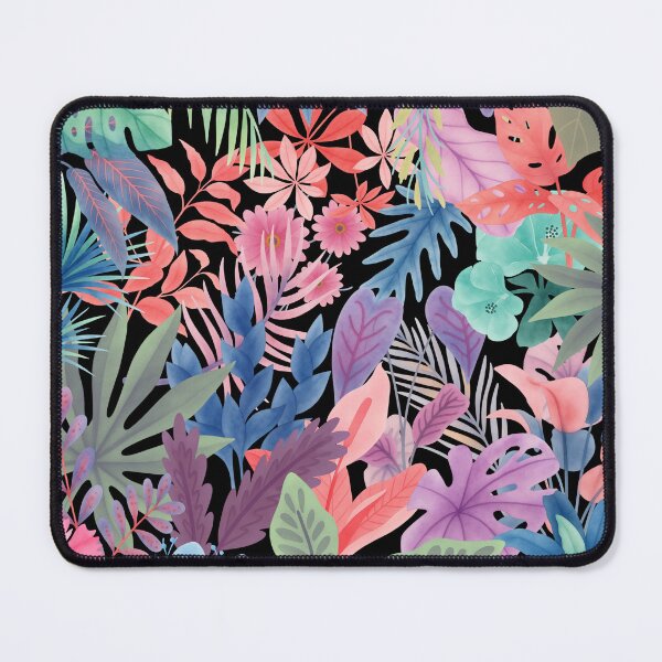 Item preview, Vibrant Tropical Floral Medley Seamless Pattern designed and sold by shaescreations1.