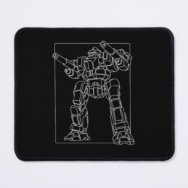 Item preview, Minimalist Mechs: Blackjack (White) designed and sold by Blunderstated.
