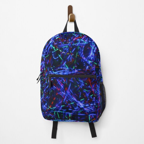 Item preview, Neon Light Trails Abstract Photography. Cyberpunk Long Exposure Wall Art Electric Lines designed and sold by TaynaraVieira.