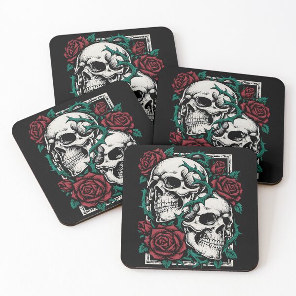 Item preview, Skulls and Roses designed and sold by Toddtheknight.