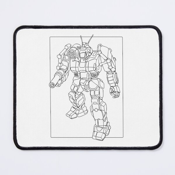 Item preview, Minimalist Mechs: Griffin (Black) designed and sold by Blunderstated.