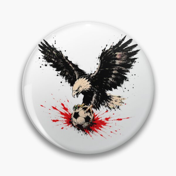 Item preview, Patriotic Bald Eagle Soccer Splatter Grunge designed and sold by chattsuede.