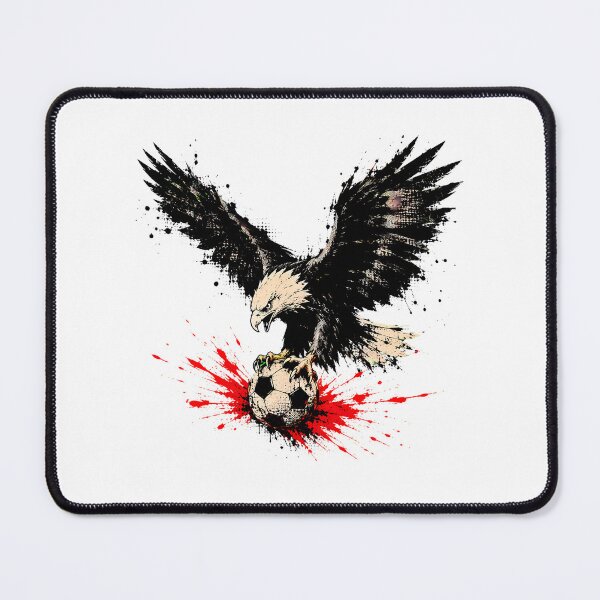 Item preview, Patriotic Bald Eagle Soccer Splatter Grunge designed and sold by chattsuede.