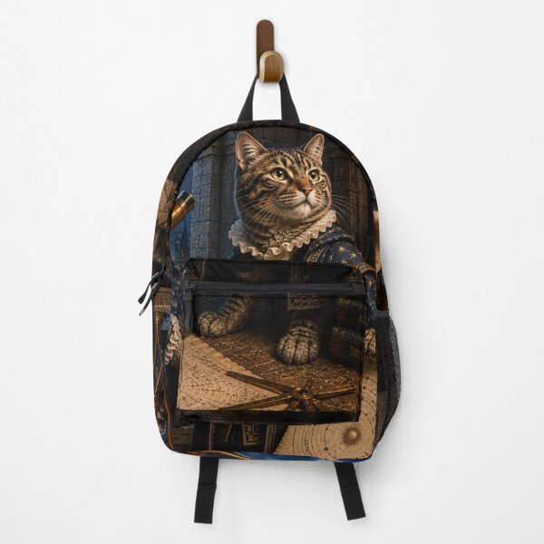 Item preview, Dreamscape Johannes Kepler An Imagined Life of a Sleeping Gray Cat designed and sold by Mindworx21.