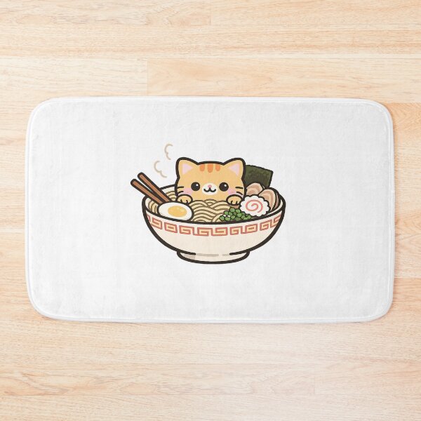 Item preview, Cute ramen cat - Kawaii style art designed and sold by t-patterns.