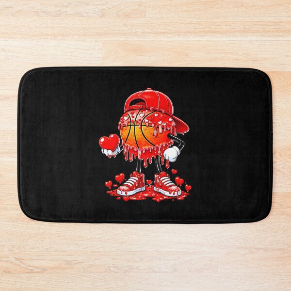 Item preview, Basketball Heart Drip Cartoon With Valentine Game Day Vibes designed and sold by allistermariam.