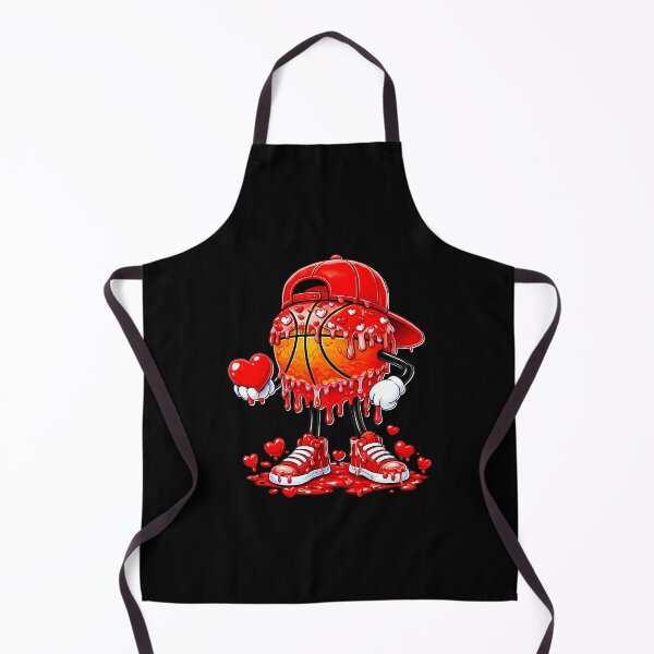 Item preview, Basketball Heart Drip Cartoon With Valentine Game Day Vibes designed and sold by allistermariam.