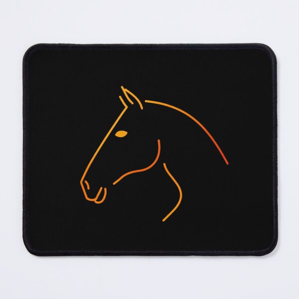 Item preview, Minimalist Horse Line Art - Soulmate - Continuous Line Drawing designed and sold by Larams Studio.