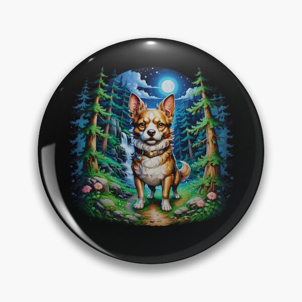 Item preview, Chihuahua Forest Moonlight designed and sold by Toddtheknight.