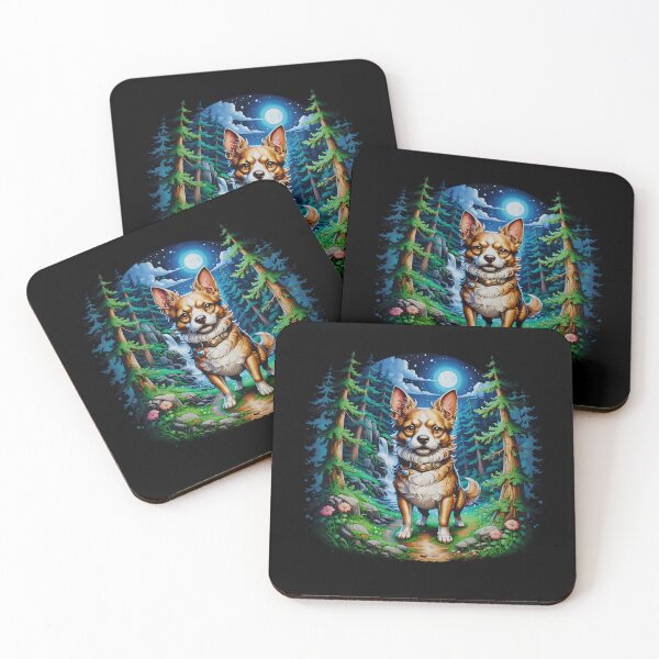 Item preview, Chihuahua Forest Moonlight designed and sold by Toddtheknight.
