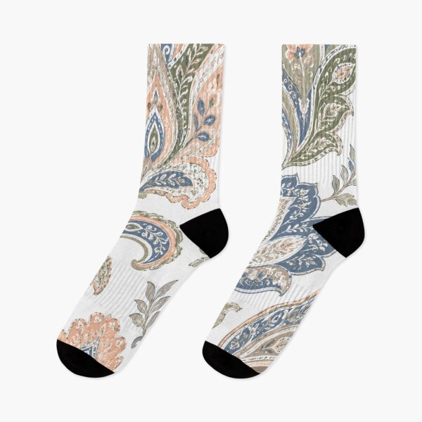 Item preview, Boho paisley flowers  designed and sold by Roxburylane.