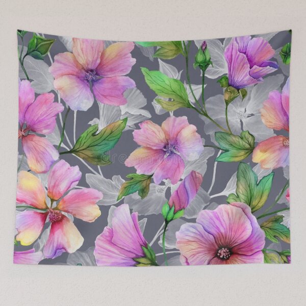 Item preview, pink flowers designed and sold by pksart1.