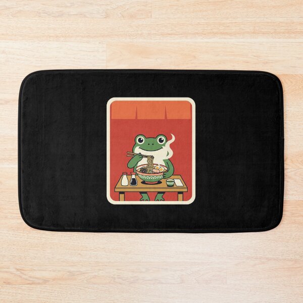 Item preview, Cute Frog Noodle Lover Cozy Ramen Dinner Animal designed and sold by JordynLadukeg65.