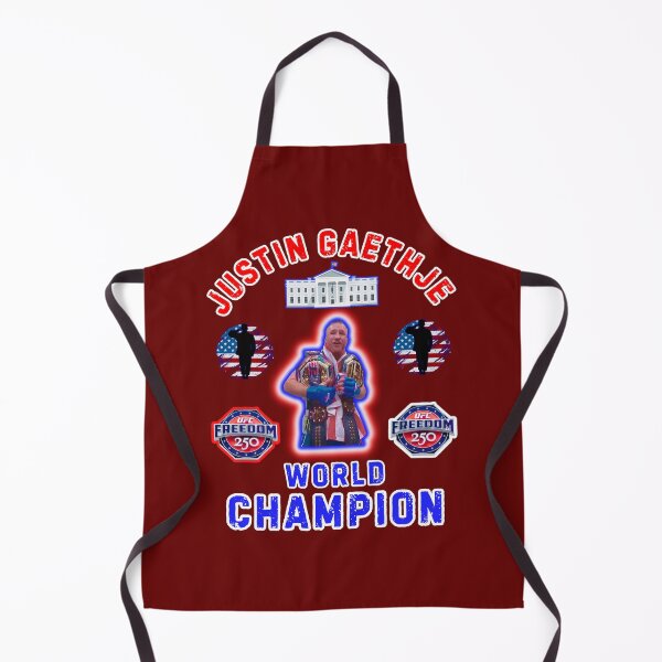 Item preview, Justin Gaethje World Champion designed and sold by WoodburyLake.
