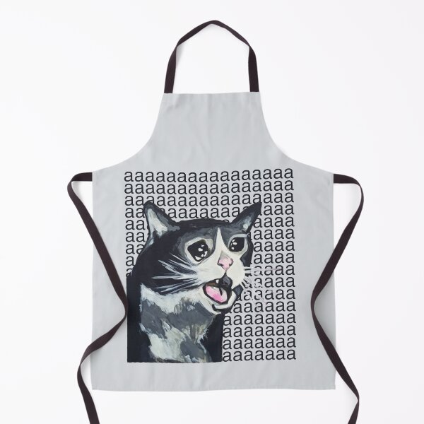 Item preview, screaming crying cat meme designed and sold by mooneko.