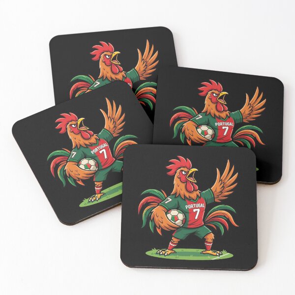 Item preview, Portugal Rooster Soccer Player — Barcelos Selecao World Cup 2026 designed and sold by David Mateo ArtWorks.
