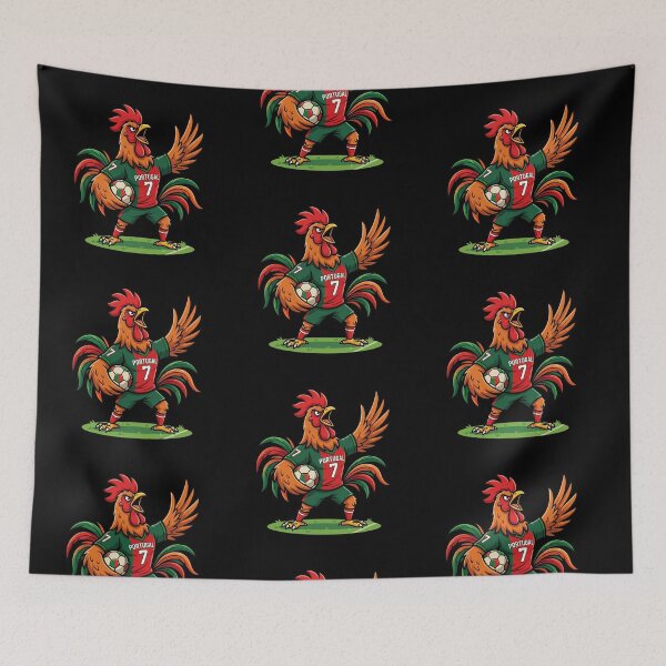 Item preview, Portugal Rooster Soccer Player — Barcelos Selecao World Cup 2026 designed and sold by David Mateo ArtWorks.