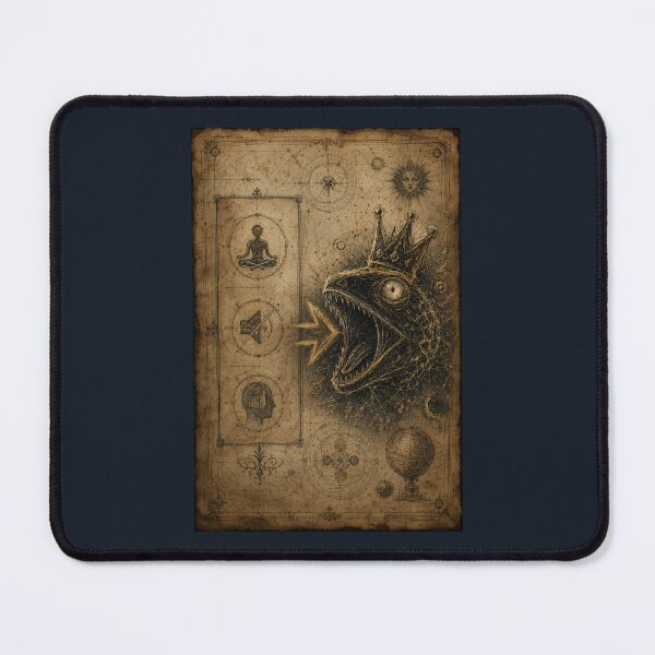 Item preview, Lizard Brain Ataraxia Manuscrip designed and sold by InnerwayStudio.
