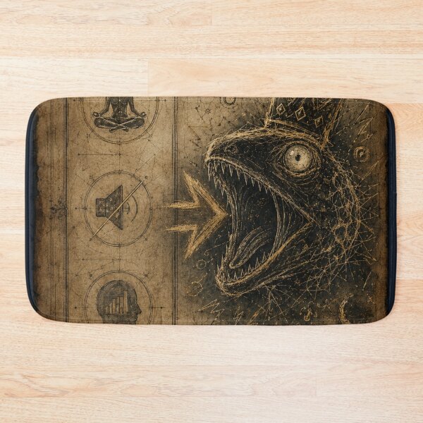 Item preview, Lizard Brain Ataraxia Manuscrip designed and sold by InnerwayStudio.
