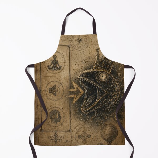 Item preview, Lizard Brain Ataraxia Manuscrip designed and sold by InnerwayStudio.