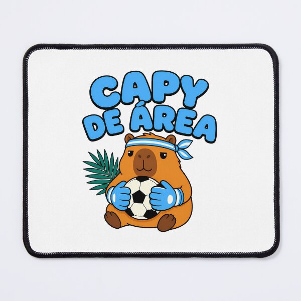 Item preview, Capy De Area Goalkeeper Capybara Cartoon designed and sold by chattsuede.