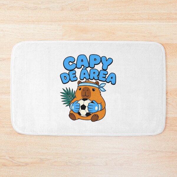 Item preview, Capy De Area Goalkeeper Capybara Cartoon designed and sold by chattsuede.