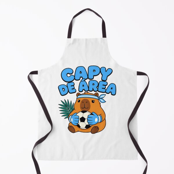 Item preview, Capy De Area Goalkeeper Capybara Cartoon designed and sold by chattsuede.