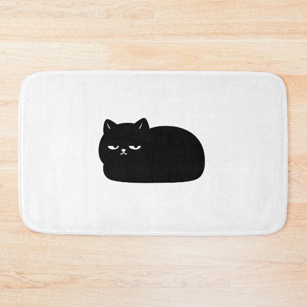 Item preview, Cute cat - Black cat illustration designed and sold by t-patterns.